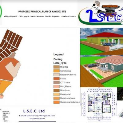 Proposed Physical Plan Of Kayenzi Site